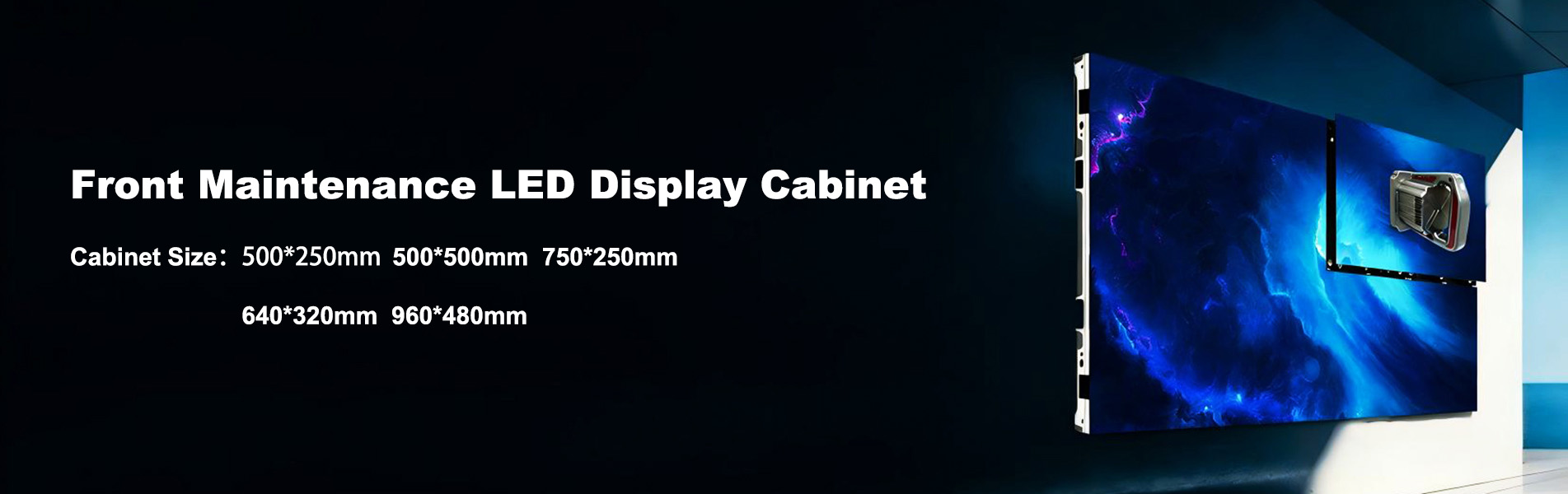 Armário de manutenção frontal